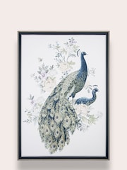 Laura Ashley Blue Belvedere Box Frame Canvas - Image 2 of 4
