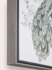 Laura Ashley Blue Belvedere Box Frame Canvas - Image 3 of 4