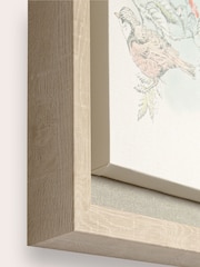 Laura Ashley Natural Elderwood set of 2 Floating Frame Canvases - Image 3 of 4