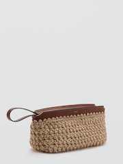 Mango Cream Raffia Bag - Image 2 of 3