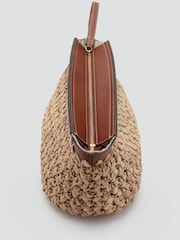 Mango Cream Raffia Bag - Image 3 of 3