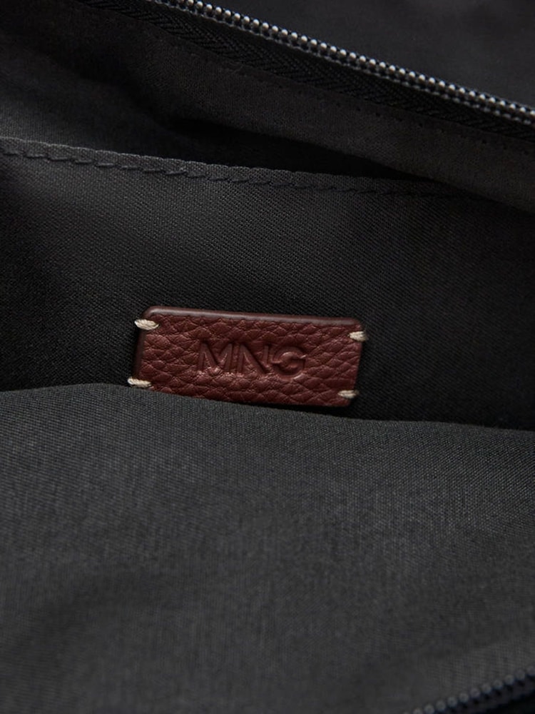Mango Black Tote Shoulder Bag - Image 5 of 5