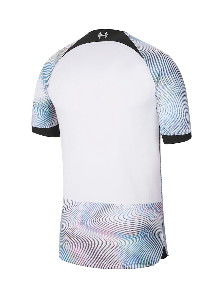 Nike White Blank Liverpool FC 22/23 Stadium Away Shirt - Image 9 of 12