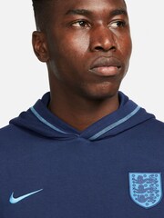Nike Blue England Travel Hoodie - Image 4 of 8