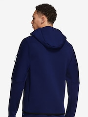 Nike Blue England Tech Fleece Hoodie - Image 2 of 3