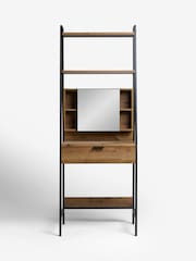Dark Bronx Oak Effect Console Dressing Table - Image 8 of 10