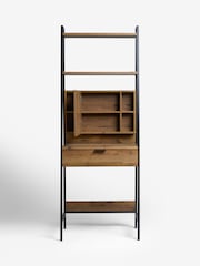 Dark Bronx Oak Effect Console Dressing Table - Image 9 of 10