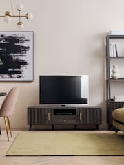 Dark Grey Ezra Oak Effect TV Unit, Up to 70 Inch - Image 1 of 10