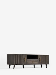 Dark Grey Ezra Oak Effect TV Unit, Up to 70 Inch - Image 8 of 10
