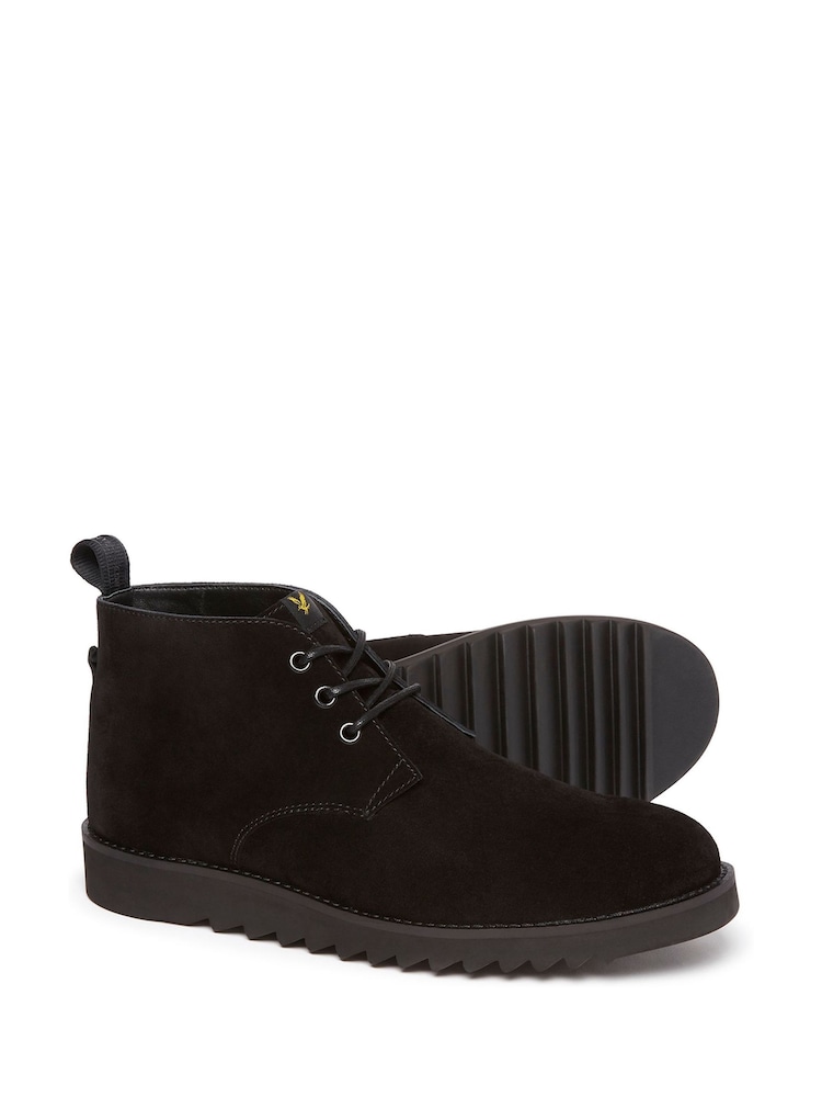 Lyle & Scott Black Trainers - Image 2 of 4