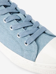 Denim Regular/Wide Fit Baseball Canvas Trainers - Image 4 of 5