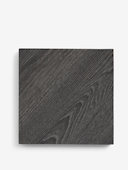 Dark Grey Ezra Oak Effect Dining Table - Image 9 of 9
