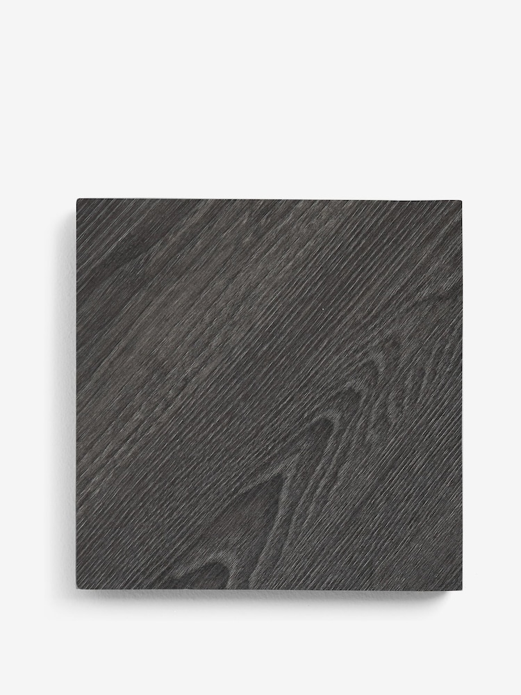 Dark Grey Ezra Oak Effect Dining Table - Image 9 of 9