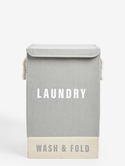 Grey Laundry Hamper - Image 3 of 5