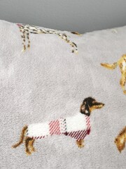 Catherine Lansfield Natural Country Dogs Cushion - Image 2 of 5