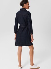Hobbs Blue Lulu Denim Dress - Image 2 of 4