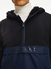 Tommy Hilfiger Blue Polar Fleece Anorak - Image 3 of 7