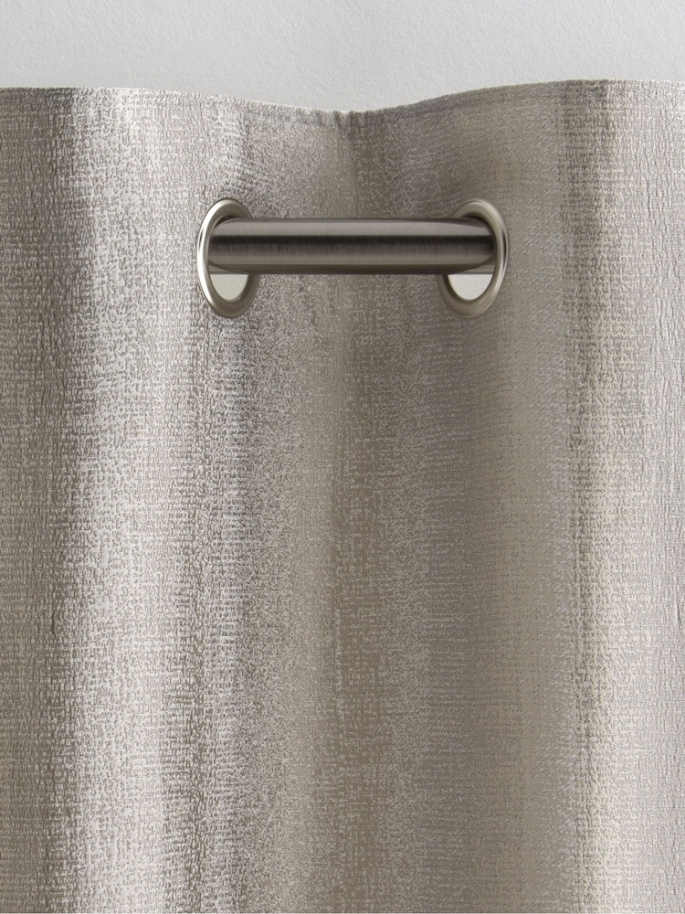 Metallic gestreepte ringgordijnen - Image 5 of 6