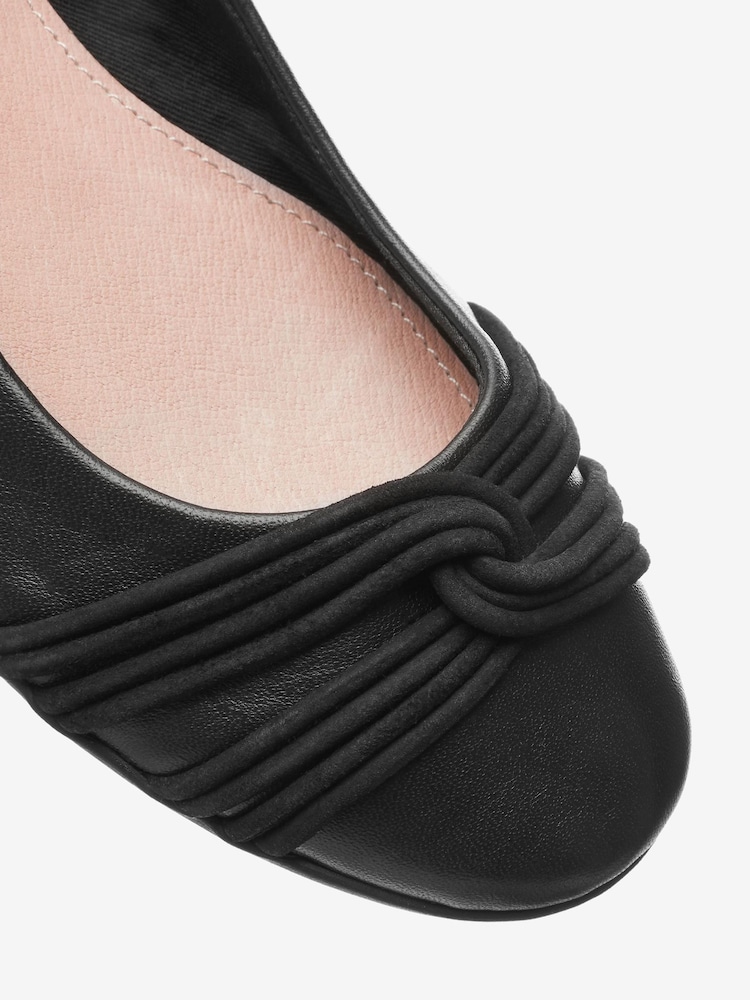 črna - Balerinke z vozli Forever Comfort® - Slika 4 iz 4