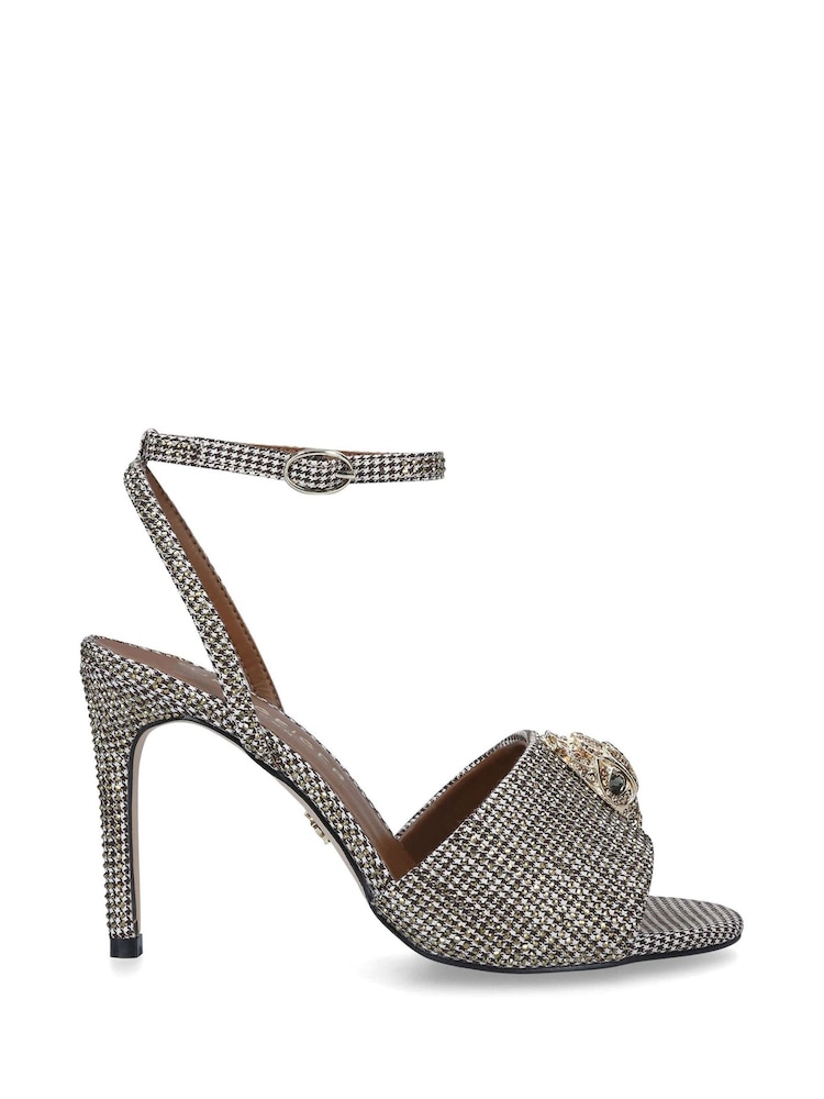 Kurt Geiger London Cream Kensington Sandals - Image 2 of 5