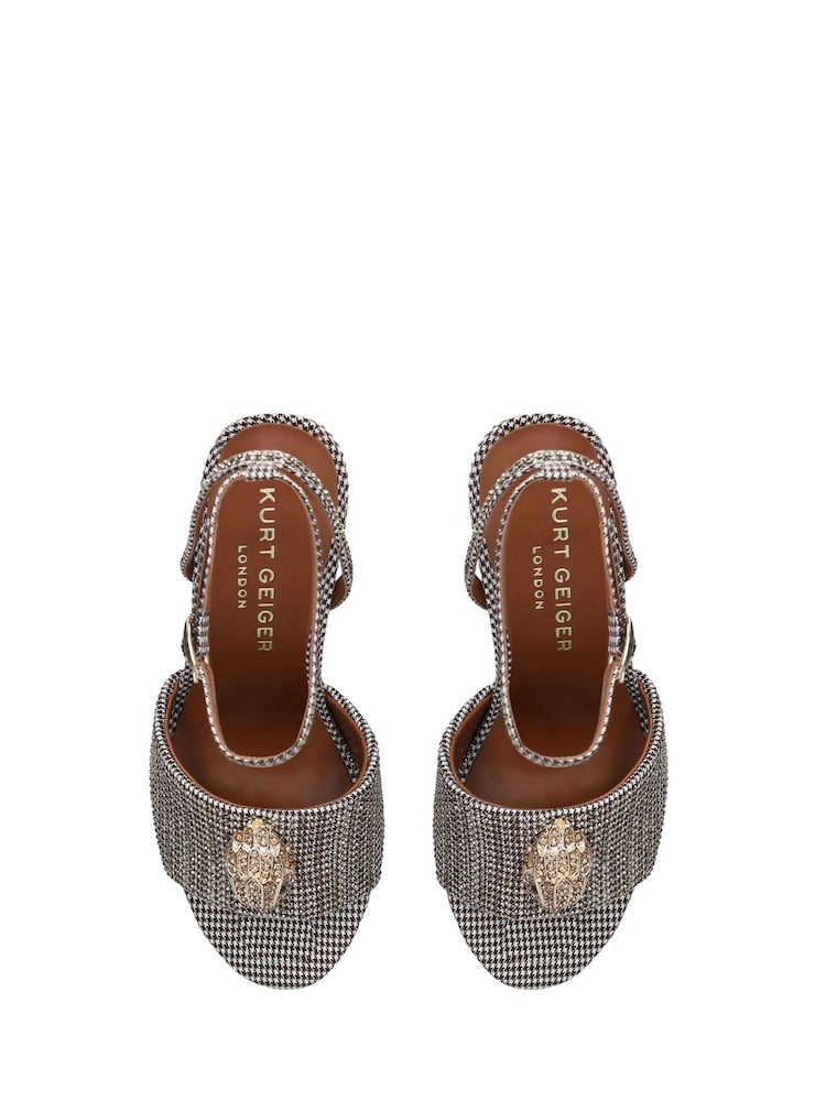 Kurt Geiger London Cream Kensington Sandals - Image 5 of 5