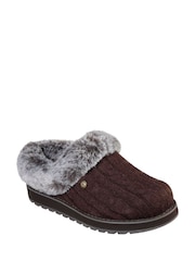 Skechers Brown Womens Keepsakes Ice Angel Womens Slippers - Image 3 of 5