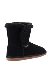 Schwarz - Hush Puppies Ashleigh Hausschuh-Stiefel - Bild 3 von 4