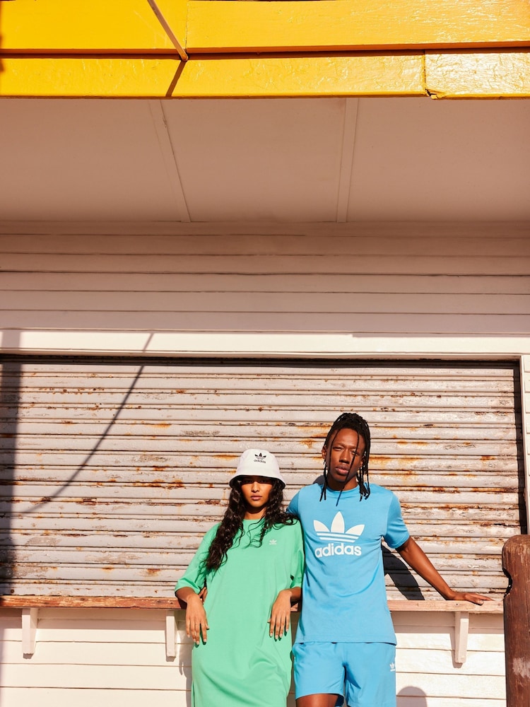 adidas Originals Trefoil 100% Cotton Bucket Hat - Image 2 of 6