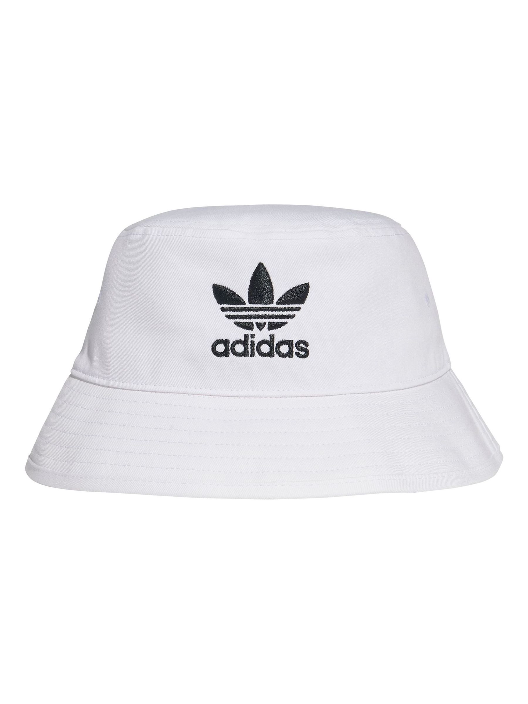 Off White adidas Originals Trefoil 100 Cotton Bucket Hat