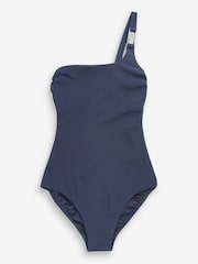 Mint Velvet Tummy Control One Shoulder Swimsuit - Image 6 of 7