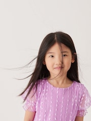 Purple Next Tiered Tulle Dress (3-16yrs) - Image 2 of 5