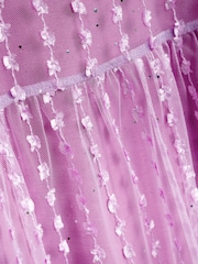 Purple Next Tiered Tulle Dress (3-16yrs) - Image 5 of 5