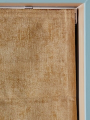 Ochre Yellow Ready Made Heavyweight Chenille Lined Blind - Image 2 of 4