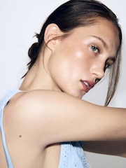 Mango Blue Crochet Vest Top - Image 5 of 8