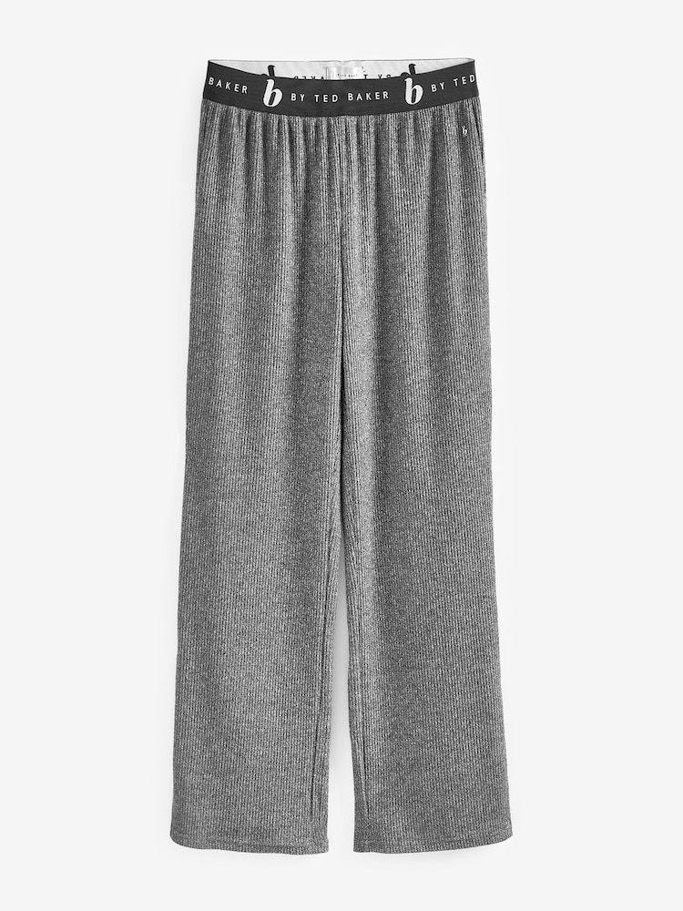 Grau - B by Ted Baker Loungewear Gerippte Hose - Bild 6 von 6 Grau - B by Ted Baker Loungewear Gerippte Hose - Bild 6 von 6