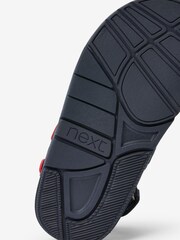 Navy Blue Strap Touch Fastening Trekker Sandals - Image 5 of 5