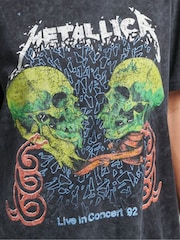 Superdry Black Grey Metallica Limited Edition T-Shirt - Image 5 of 5