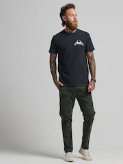 Superdry Black Metallica Limited Edition T-Shirt - Image 2 of 3