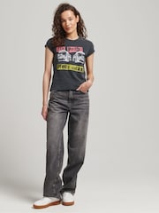 Superdry Black Chrome Sex Pistols Limited Edition 100% Cotton T-Shirt - Image 1 of 3