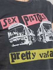 Superdry Black Chrome Sex Pistols Limited Edition 100% Cotton T-Shirt - Image 2 of 3