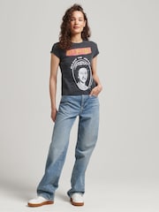 Superdry Black Sex Pistols Limited Edition 100% Cotton T-Shirt - Image 2 of 3