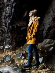 Muck Boots Black Arctic Ice Tall Wellies - Image 6 of 6