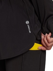 adidas Black Running 3-Bar 2-In-1 Shorts - Image 5 of 6