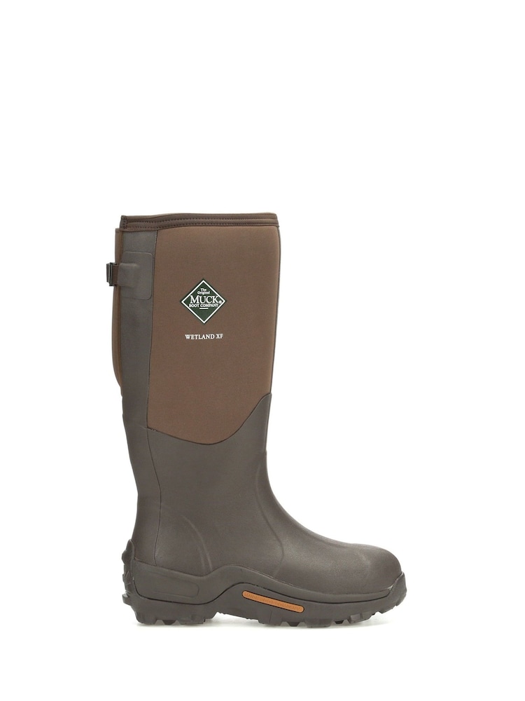 Muck Boots Brown Wetland Xf Wellies - Image 1 of 6