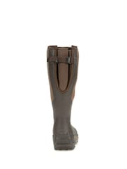 Muck Boots Brown Wetland Xf Wellies - Image 3 of 6