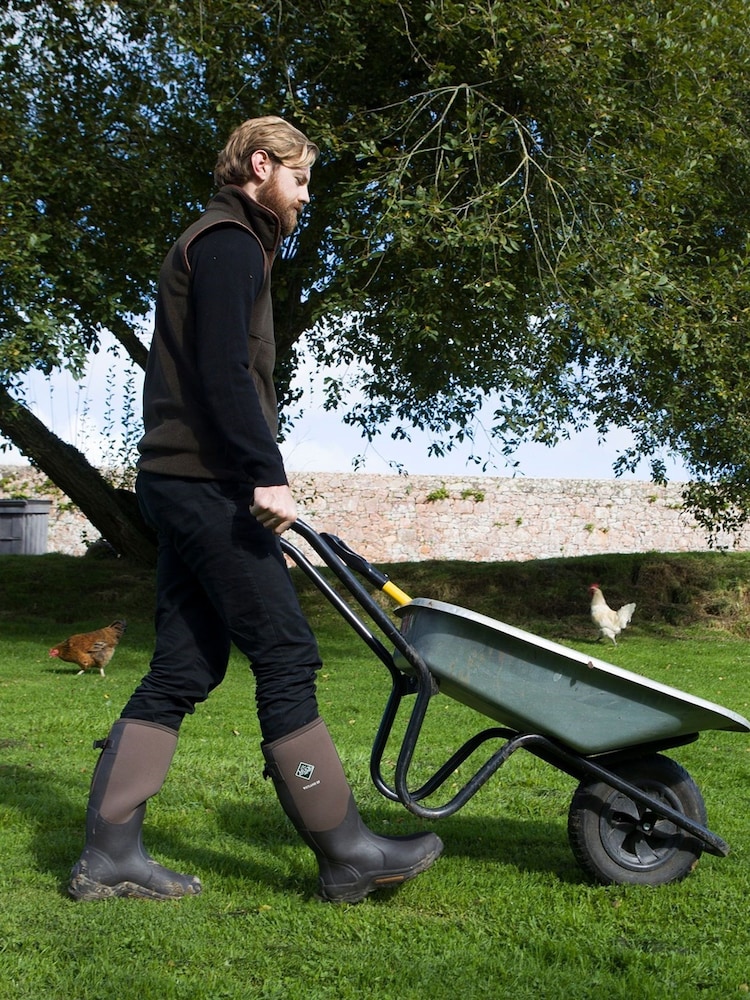 Muck Boots Brown Wetland Xf Wellies - Image 6 of 6