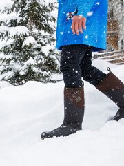 Muck Boots Black Arctic Ice Tall Wellies - Image 6 of 6