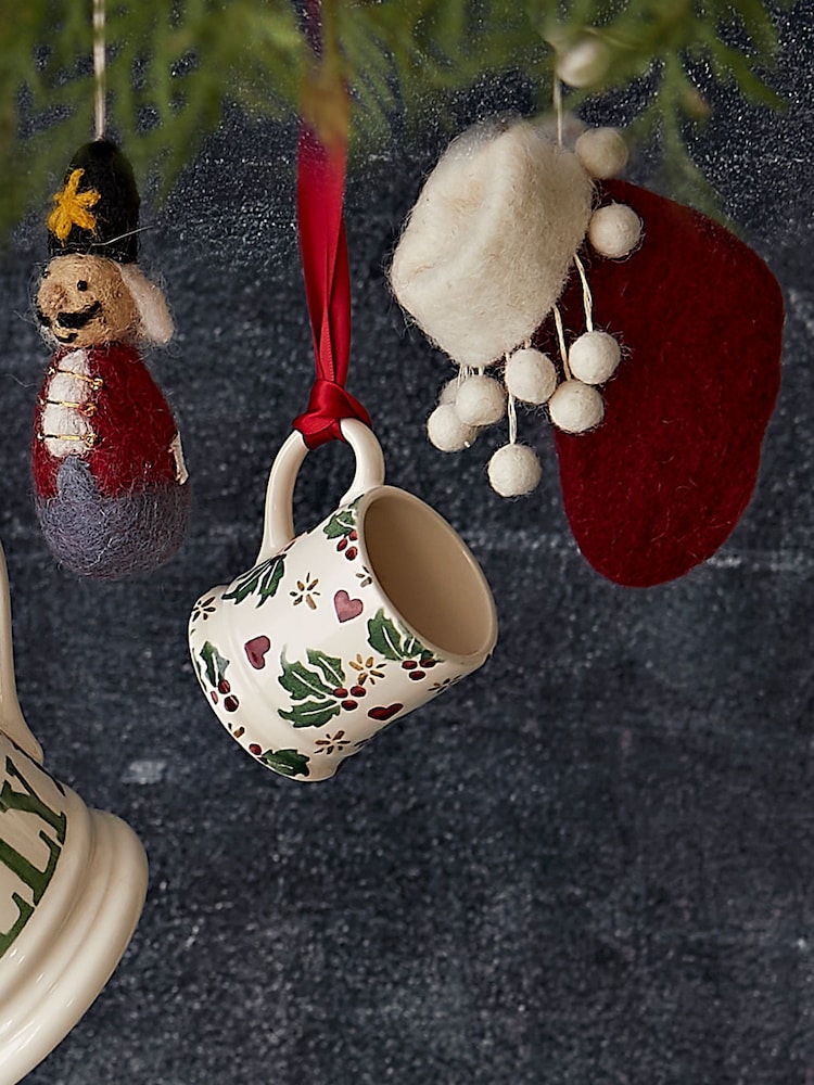Emma Bridgewater Cream Christmas Joy Mug - Image 1 of 1
