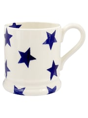 Emma Bridgewater Cream Blue Star Mug - Image 2 of 4