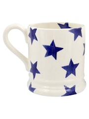 Emma Bridgewater Cream Blue Star Mug - Image 4 of 4